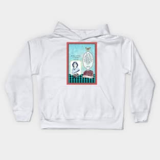 Emily Bronte bookclub Kids Hoodie